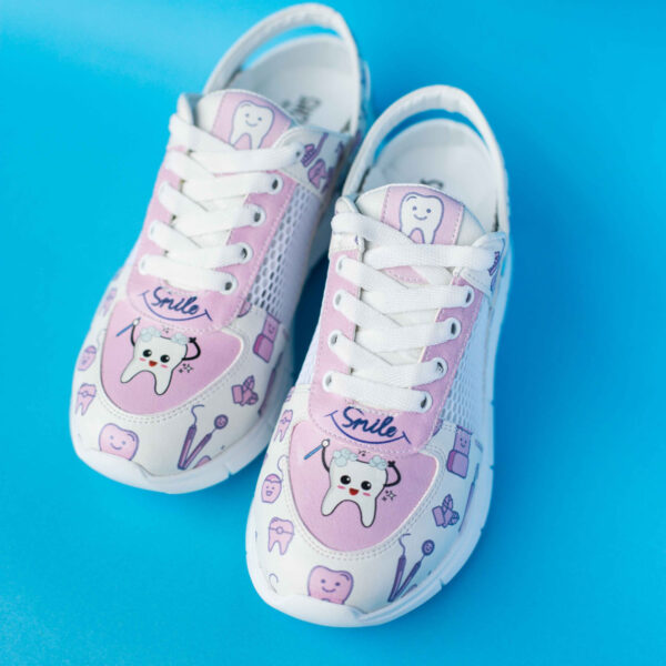 Кросівки Teeth Pink Air рожевий рис. 1